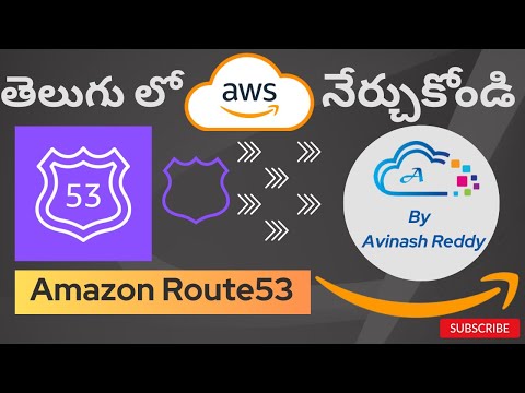 AWS in Telugu : Route53 and How to create DNS HostedZones and Routing policy explanation