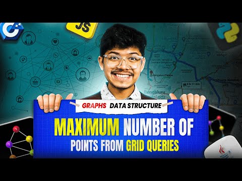 2503. Maximum Number of Points From Grid Queries | Heap+BFS