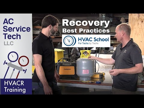 Refrigerant Recovery Training! Tips, Problems, Best Practices, Setup!