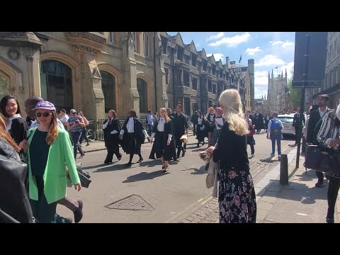 Cambridge University Graduation Day