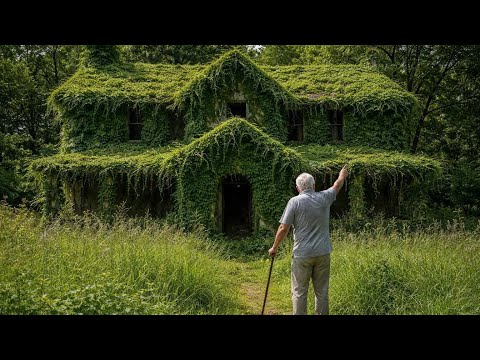 The MAN was SHOCK to see his old house overgrown with weeds