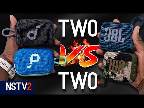 Stereo Pair BATTLE: Soundcore Select 4 Go vs JBL Go 4