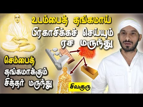 உடம்பை தங்கமாய் பிரகாசிக்கச் செய்யும் ரச மருந்து | Vallalar | sivaguru | tamil | tamilnadu | vadalur