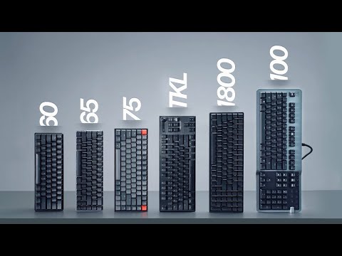 How to Choose the RIGHT Keyboard Size (60%, 65%, TKL, 100%)
