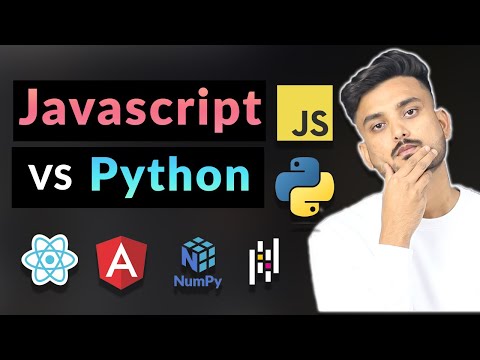 What To Choose Python VS JavaScript in 2023 ? - Hindi