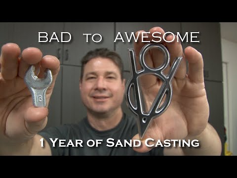 From Bad To AWESOME, 1 Year of Sand Casting. What I have learned in my 1st year of sand casting.