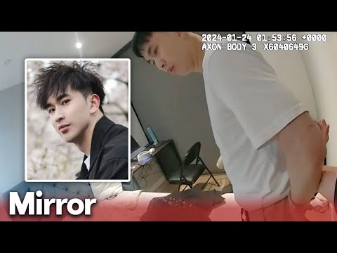 Bodycam arrest footage of PhD student for drugging and raping 10 women