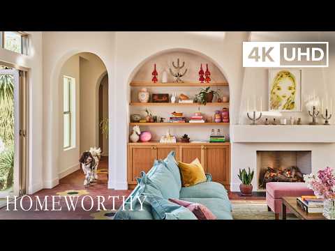HOUSE TOUR | A Jewelry Designer's Whimsical Desert Retreat | 4K