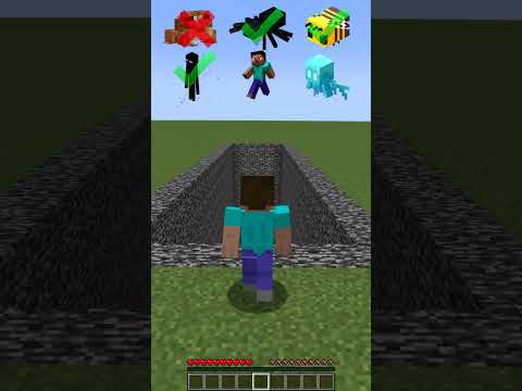 Minecraft Spikes vs Mob's Jump (マインクラフトのスパイク vs モブのジャンプ)