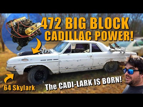 Buick Skylark Gets BIG BLOCK Cadillac Power! No Frills Race Car ON A BUDGET