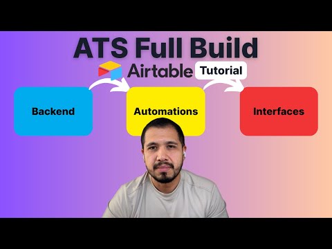 How to Build a Complete ATS in Airtable – Backend, Automations, and Interfaces