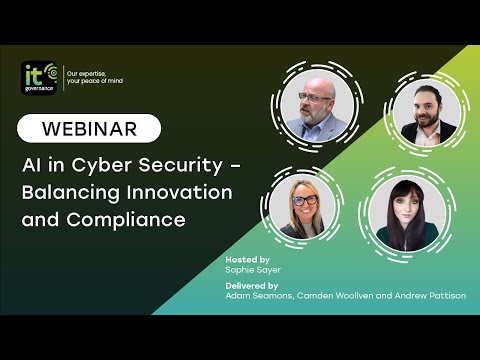 Panel discussion  AI in Cyber Security   Balancing Innovation and Compliance