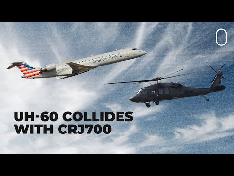 American Eagle CRJ700 Struck Mid-Air By US Army Helicopter