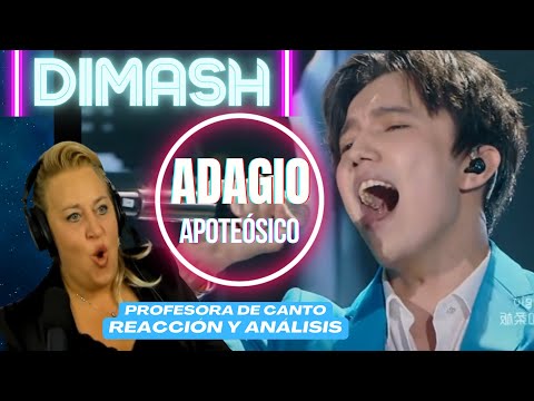 😲🔝 DIMASH ADAGIO | Vocal Coach reaction and analysis | APOTHEOSIC AND INCREDIBLE, TOTAL CLIMAX!