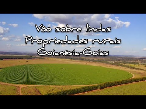Vôo sobre Lindas Propriedades Rurais 🤠 Goianésia-Goiás F11s 4k Pro