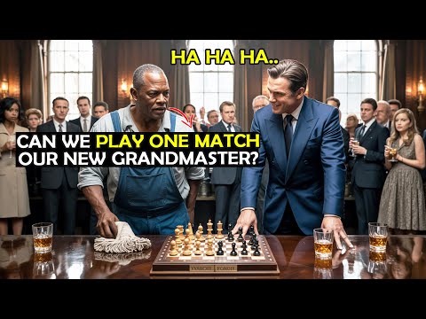 Grandmaster MOCKs a Janitor to Play Chess for FUN—But Instantly Regrets It After Her First Move!