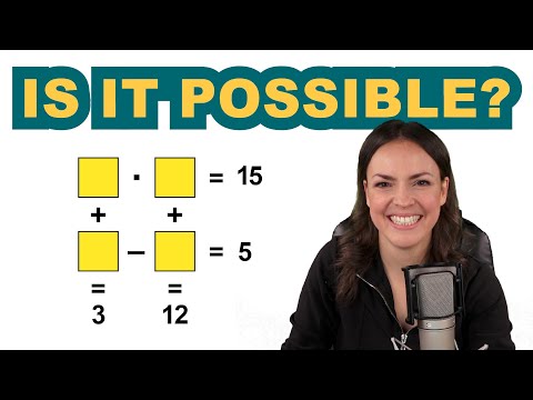 Which numbers are missing? – Math puzzle