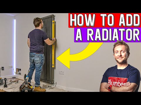 HOW TO ADD NEW RADIATOR TO HEATING SYSTEM | FULL GUIDE