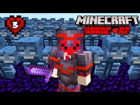 I Fought 100 Withers in Hardcore Minecraft