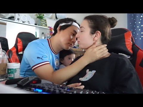 [SUB] Hickey Prank on my husband 😭🤧 *FUNNY*