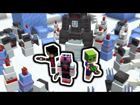 Surviving a Frozen Dimension in Minecraft...