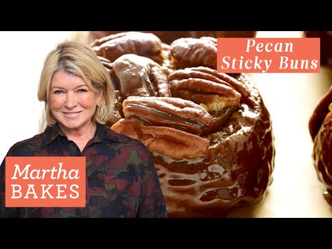 Martha Stewart’s Pecan Sticky Buns | Martha Bakes Recipes | Martha Stewart