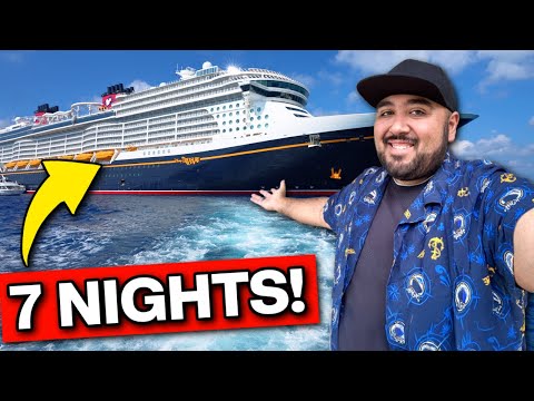 WE SPENT A WEEK ON THE ALL NEW DISNEY TREASURE! Our 7 Night Disney Cruise Line Experience!