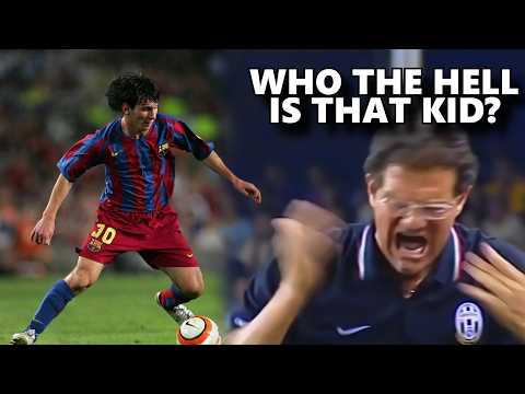 When teenage Messi TERRORIZED Juventus and Fabio Capello