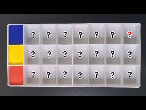 21 Color Recipes made from Red, Yellow, Blue || Art Tenka