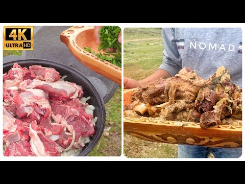 Just look what a TENDER MEAT! ASMR in Nature ☆ Issue # 1 ☆ Nomad Cuisine ☆ ENG SUB