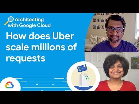 How does Uber scale to millions of concurrent requests?