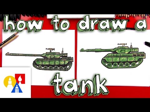 How To Draw A Realistic Tank