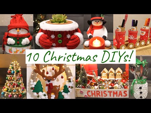 10 Christmas DIYs! - 10 Creative DIY Christmas Crafts You’ll Love