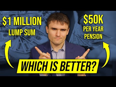 $1 Million Lump Sum vs $50,000/Year Pension: Which Is Worth More?