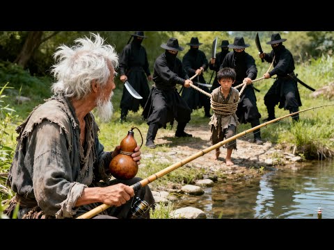 功夫電影！河邊釣魚的老頭竟是功夫大師，救下小乞丐兵傳授他武功使他成為強者 🔥 功夫 | Kung Fu