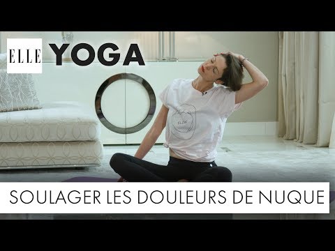 Yoga for Neck Pain Relief┃ELLE Yoga