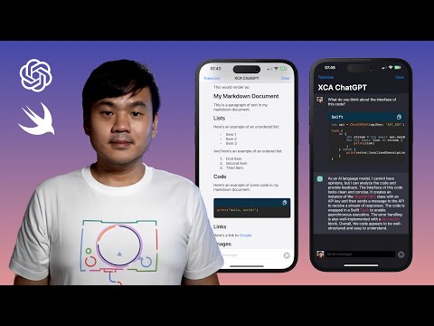 Add Markdown & Code Syntax Highlighting to ChatGPT iOS SwiftUI App