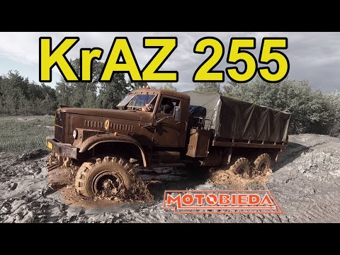 KrAZ 255 - radziecki terenowy gigant - MotoBieda