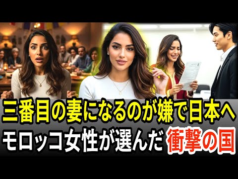 三番目の妻になるのが嫌で日本へ逃れてきたモロッコ人女性,「あなたは、私の人生で初めての人です。」