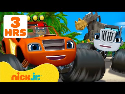 Вспыш и чудо-машинки | Вспыш и Крушила наперегонки до Маунт-Дрэгон и другие эпичные гонки | Nick Jr.