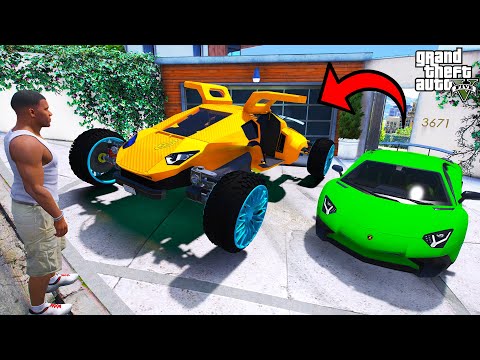 Franklin Upgrading Ultra Rare Lamborghini! (GTA 5)