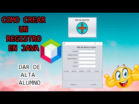 💻✨ SISTEMA de ALTA BAJA y MODIFICACION en JAVA APACHE NETBEANS ✨💻 ➤ DAR de ALTA USUARIOS en JAVA 🔑
