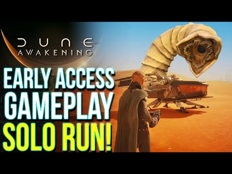 🔴Live! Dune Awakening SOLO Gameplay! (DAY4)