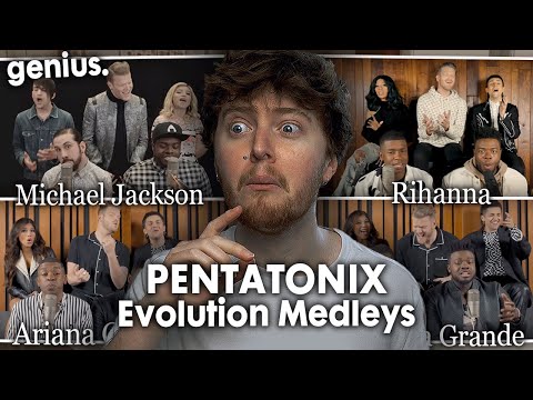PENTATONIX EVOLUTION MEDLEYS! (Michael Jackson, Rihanna, Ariana Grande | Reaction)