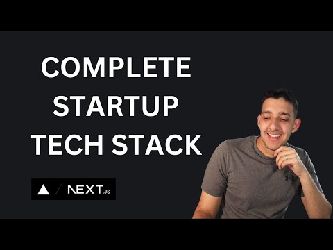 What tech I used to code my new startup in 2024