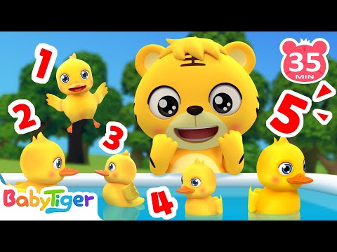 【兒歌】數鴨子 + 更多兒歌🎵 | 調皮的小鴨子 | 兒童歌曲合集 |TOP熱門兒歌 | 幼兒音樂 | 童謠串燒 | 貝樂虎BabyTiger