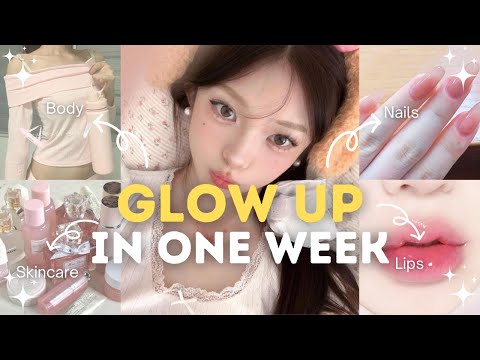 GLOW UP in an Week 🤍 | Change your appearance fast! 💌