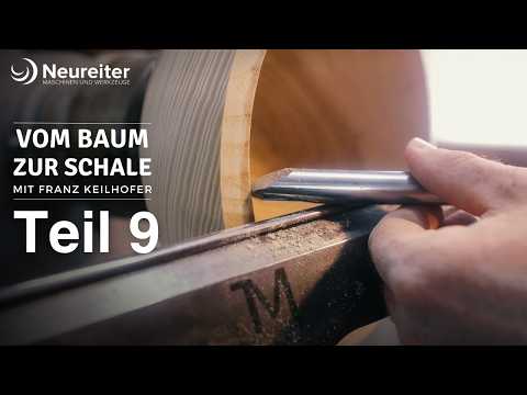Turning a dry bowl blank | From tree to bowl – Part 9 | With Franz Keilhofer