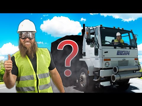 We Bought a Street Sweeper!! Its broken???