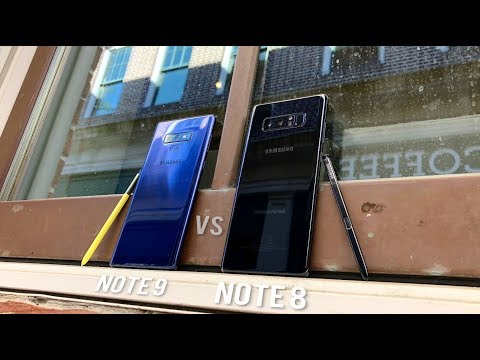 Galaxy Note 9 vs Note 8 FULL Comparison with Camera Test!